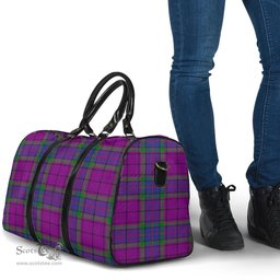 Scottish Wardlaw Modern Clan Tartan Travel Bag - Classic Scottish Plaid Tartan Plaid