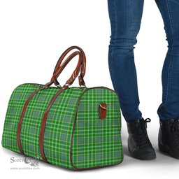 Scottish Currie Clan Tartan Travel Bag - Classic Scottish Plaid Tartan Plaid