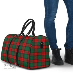 Scottish Stewart Atholl Modern Clan Tartan Travel Bag - Classic Scottish Plaid Tartan Plaid