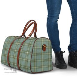 Scottish Kelly Dress Clan Tartan Travel Bag - Classic Scottish Plaid Tartan Plaid