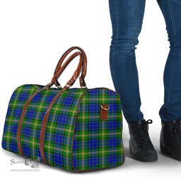Scottish Maitland Clan Tartan Travel Bag - Classic Scottish Plaid Tartan Plaid