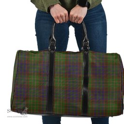 Scottish Cunningham Hunting Modern Clan Tartan Travel Bag - Classic Scottish Plaid Tartan Plaid