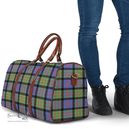 Scottish MacDonald Ancient Clan Tartan Travel Bag - Classic Scottish Plaid Tartan Plaid