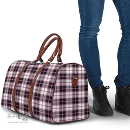 Scottish MacPherson Hunting Modern Clan Tartan Travel Bag - Classic Scottish Plaid Tartan Plaid