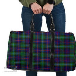 Scottish Campbell of Cawdor Modern Clan Tartan Travel Bag - Classic Scottish Plaid Tartan Plaid