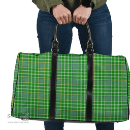 Scottish Currie Clan Tartan Travel Bag - Classic Scottish Plaid Tartan Plaid