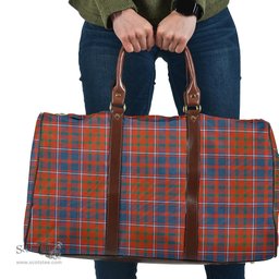Scottish Cameron of Lochiel Ancient Clan Tartan Travel Bag - Classic Scottish Plaid Tartan Plaid