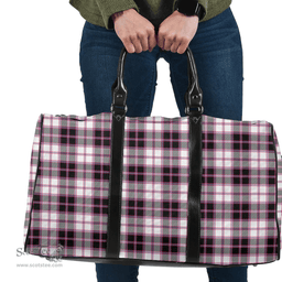 Scottish MacPherson Hunting Modern Clan Tartan Travel Bag - Classic Scottish Plaid Tartan Plaid