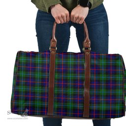 Scottish Campbell of Cawdor Modern Clan Tartan Travel Bag - Classic Scottish Plaid Tartan Plaid