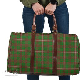 Scottish MacKinnon Hunting Modern Clan Tartan Travel Bag - Classic Scottish Plaid Tartan Plaid
