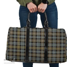 Scottish Campbell Argyll Weathered Clan Tartan Travel Bag - Classic Scottish Plaid Tartan Plaid