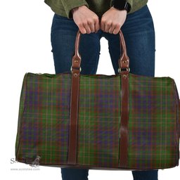 Scottish Cunningham Hunting Modern Clan Tartan Travel Bag - Classic Scottish Plaid Tartan Plaid