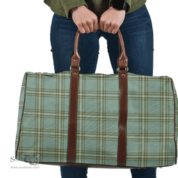Scottish Kelly Dress Clan Tartan Travel Bag - Classic Scottish Plaid Tartan Plaid