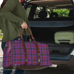 Scottish Montgomery Modern Clan Tartan Travel Bag - Classic Scottish Plaid Tartan Plaid