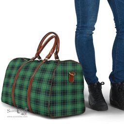Scottish MacArthur Ancient Clan Tartan Travel Bag - Classic Scottish Plaid Tartan Plaid