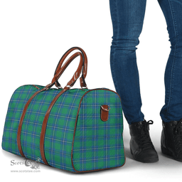 Scottish Irvine Ancient Clan Tartan Travel Bag - Classic Scottish Plaid Tartan Plaid