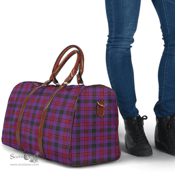 Scottish Montgomery Modern Clan Tartan Travel Bag - Classic Scottish Plaid Tartan Plaid