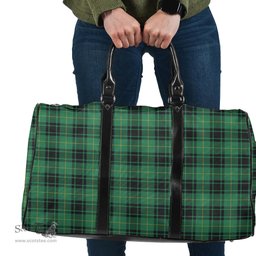 Scottish MacArthur Ancient Clan Tartan Travel Bag - Classic Scottish Plaid Tartan Plaid