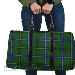 Scottish Henderson Modern Clan Tartan Travel Bag - Classic Scottish Plaid Tartan Plaid