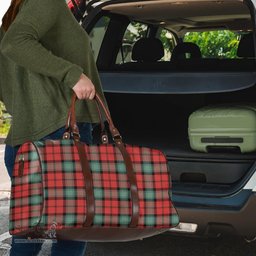 Scottish Kerr Ancient Clan Tartan Travel Bag - Classic Scottish Plaid Tartan Plaid