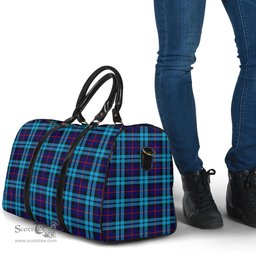 Scottish McCorquodale Clan Tartan Travel Bag - Classic Scottish Plaid Tartan Plaid