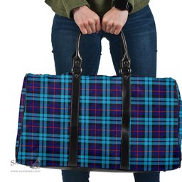 Scottish McCorquodale Clan Tartan Travel Bag - Classic Scottish Plaid Tartan Plaid