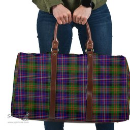 Scottish Cameron of Erracht Modern Clan Tartan Travel Bag - Classic Scottish Plaid Tartan Plaid