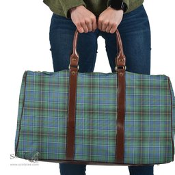 Scottish MacInnes Ancient Clan Tartan Travel Bag - Classic Scottish Plaid Tartan Plaid