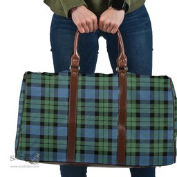 Scottish MacKay Ancient Clan Tartan Travel Bag - Classic Scottish Plaid Tartan Plaid