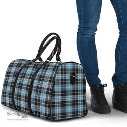 Scottish Clark Ancient Clan Tartan Travel Bag - Classic Scottish Plaid Tartan Plaid