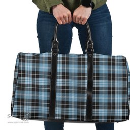 Scottish Clark Ancient Clan Tartan Travel Bag - Classic Scottish Plaid Tartan Plaid