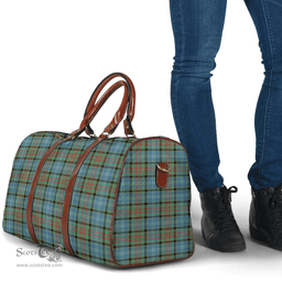 Scottish Paisley District Clan Tartan Travel Bag - Classic Scottish Plaid Tartan Plaid