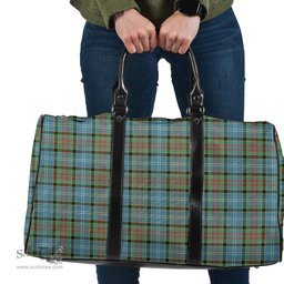Scottish Paisley District Clan Tartan Travel Bag - Classic Scottish Plaid Tartan Plaid