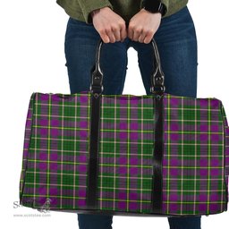 Scottish Taylor Clan Tartan Travel Bag - Classic Scottish Plaid Tartan Plaid
