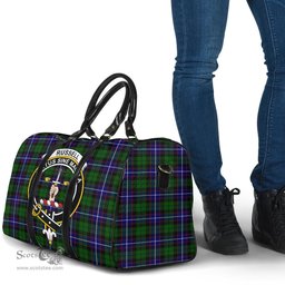 Scottish Russell Modern Clan Tartan Travel Bag - Crest Classic Scottish Plaid Tartan Plaid