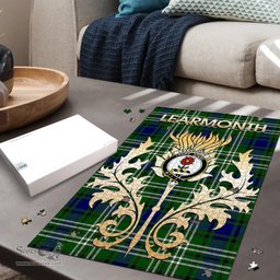 Scottish Learmonth Clan Tartan Puzzle - Thistle Scotland Style Scottish Plaid Tartan Plaid