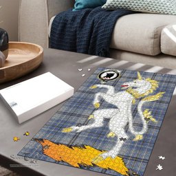 Scottish Tweedie Clan Tartan Puzzle - Unicorn Style Scottish Plaid Tartan Plaid