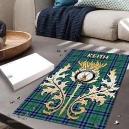 Scottish Keith Ancient Clan Tartan Puzzle - Thistle Scotland Style Scottish Plaid Tartan Plaid
