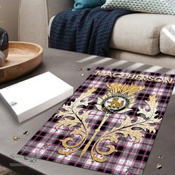 Scottish MacPherson Hunting Modern Clan Tartan Puzzle - Thistle Scotland Style Scottish Plaid Tartan Plaid
