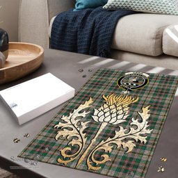 Scottish Craig Ancient Clan Tartan Puzzle - Thistle Gold Style Scottish Plaid Tartan Plaid