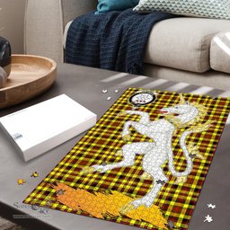 Scottish Jardine Clan Tartan Puzzle - Unicorn Style Scottish Plaid Tartan Plaid