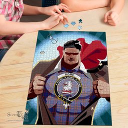 Scottish Home Modern Clan Tartan Puzzle - Supper Hero Style Scottish Plaid Tartan Plaid