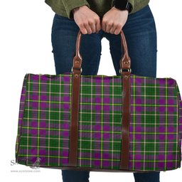 Scottish Taylor Clan Tartan Travel Bag - Classic Scottish Plaid Tartan Plaid