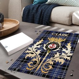 Scottish Clark Clan Tartan Puzzle - Thistle Scotland Style Scottish Plaid Tartan Plaid