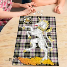 Scottish MacPherson Dress Ancient Clan Tartan Puzzle - Unicorn Style Scottish Plaid Tartan Plaid