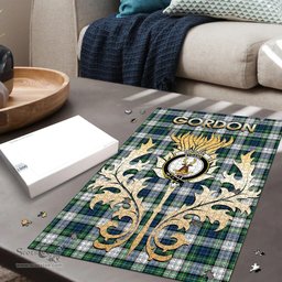 Scottish Gordon Dress Ancient Clan Tartan Puzzle - Thistle Scotland Style Scottish Plaid Tartan Plaid
