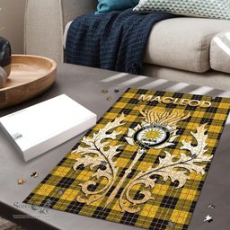 Scottish MacLeod of Lewis Ancient Clan Tartan Puzzle - Thistle Scotland Style Scottish Plaid Tartan Plaid