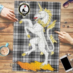 Scottish Glen Clan Tartan Puzzle - Unicorn Style Scottish Plaid Tartan Plaid