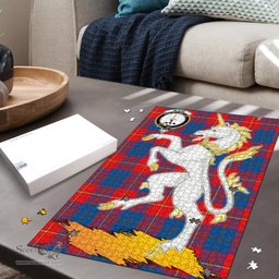 Scottish Blane Clan Tartan Puzzle - Unicorn Style Scottish Plaid Tartan Plaid