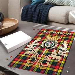 Scottish Buchanan Modern Clan Tartan Puzzle - Thistle Scotland Style Scottish Plaid Tartan Plaid